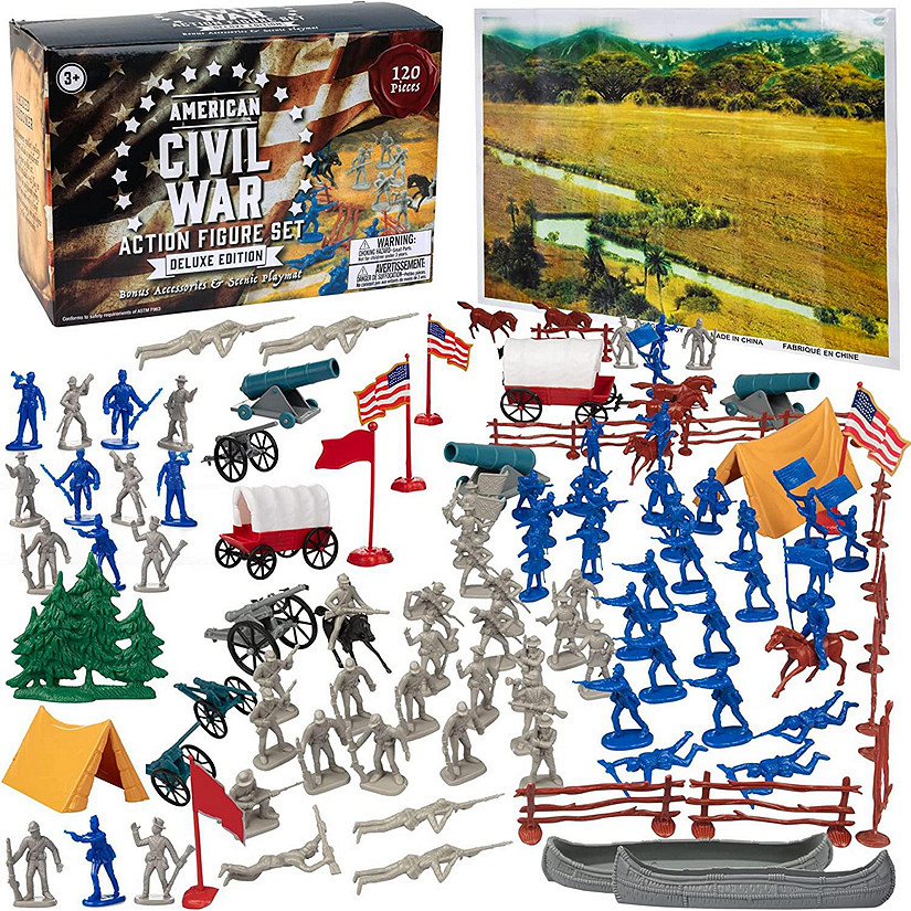 Hingfat Civil War Playset in Carrying Case Image