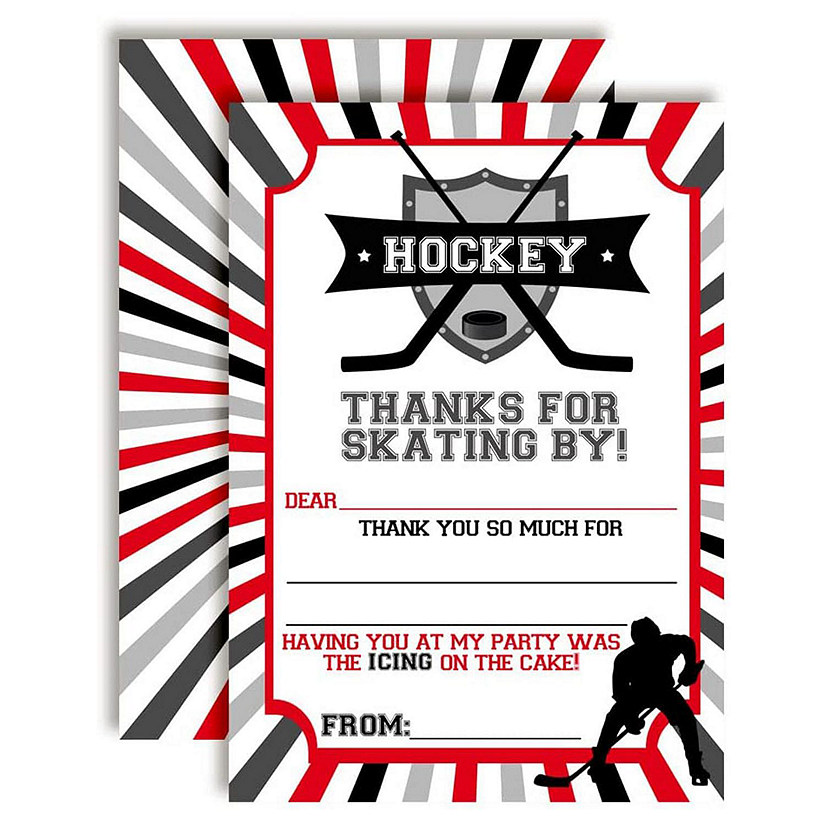 Hockey Thank You 20pc. by AmandaCreation Image
