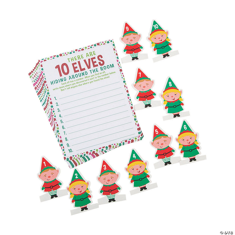 Holiday Find the Elf Game Image