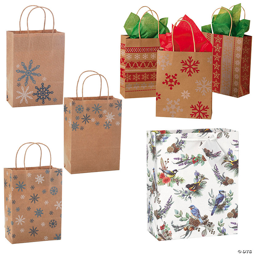 Holiday Gift Bag Assortment 48 Pc.