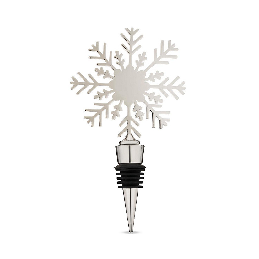 Holiday Snowflake Bottle Stopper Image