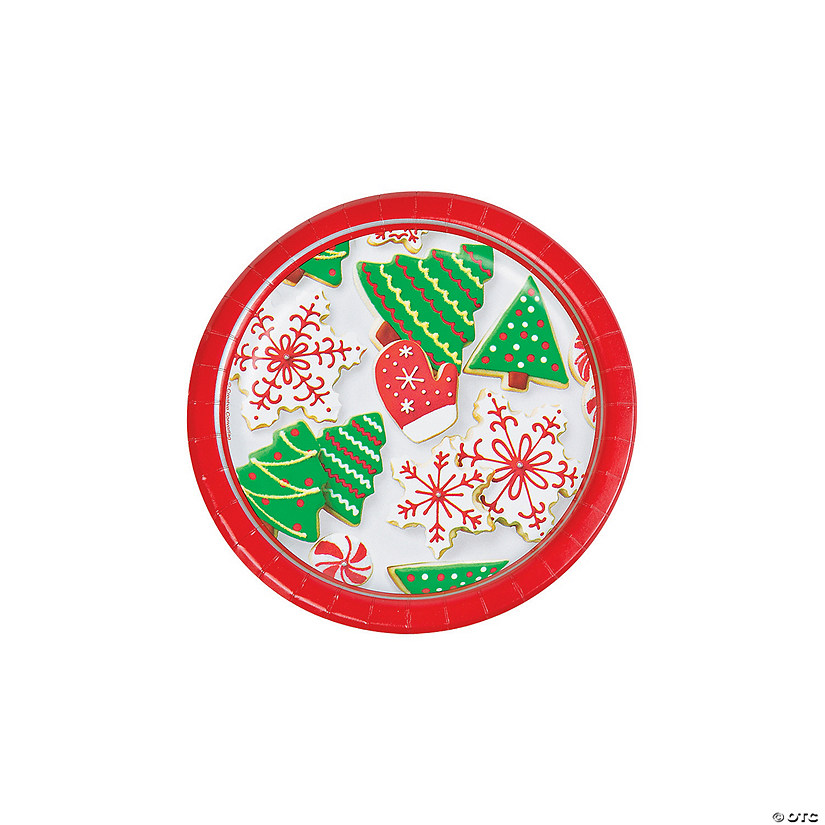 Holiday Treats Paper Dessert Plates - 8 Ct. - Discontinued