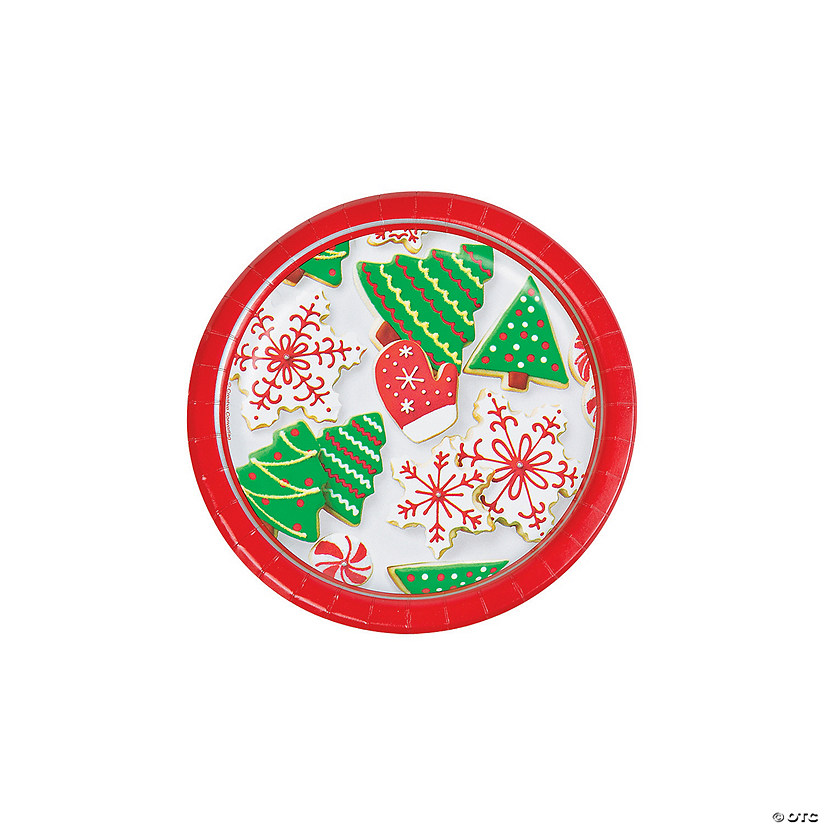Holiday Treats Paper Dessert Plates - Discontinued