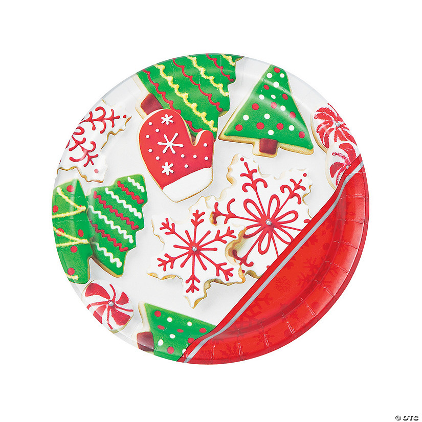 Holiday Treats Paper Dinner Plates - Discontinued