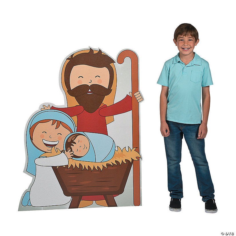 Holy Family Cardboard Stand-Up Image