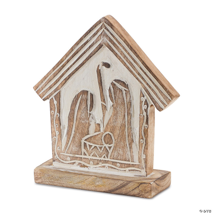 Holy Family (Set Of 2) 6.5"L X 7.25"H Mdf Image
