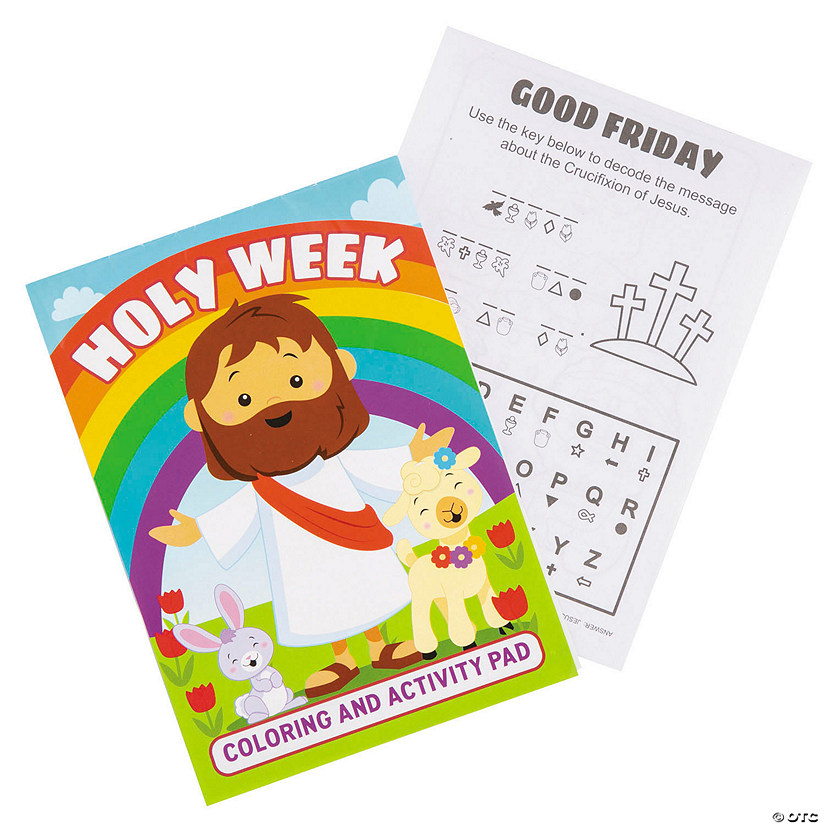 Holy Week Activity Pads | Oriental Trading
