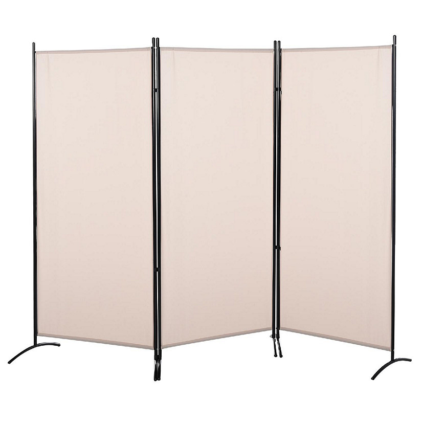 3 Panel Folding Screen Room Divider Privacy Separator Partition