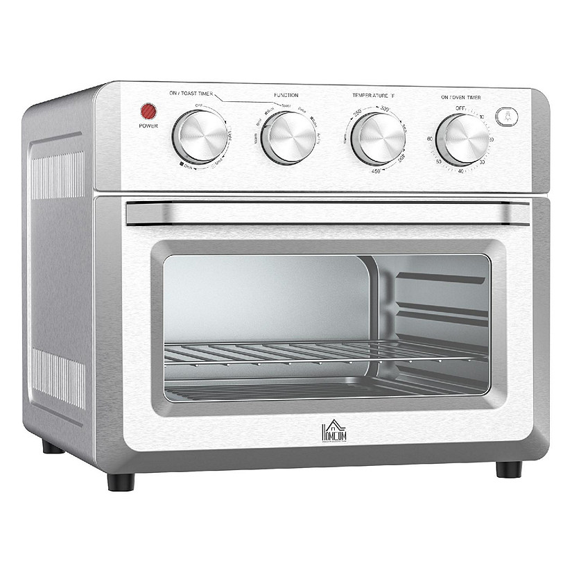 7 in 1 Toaster Oven 21 Qt 4 Slice Convection Oven with Warm