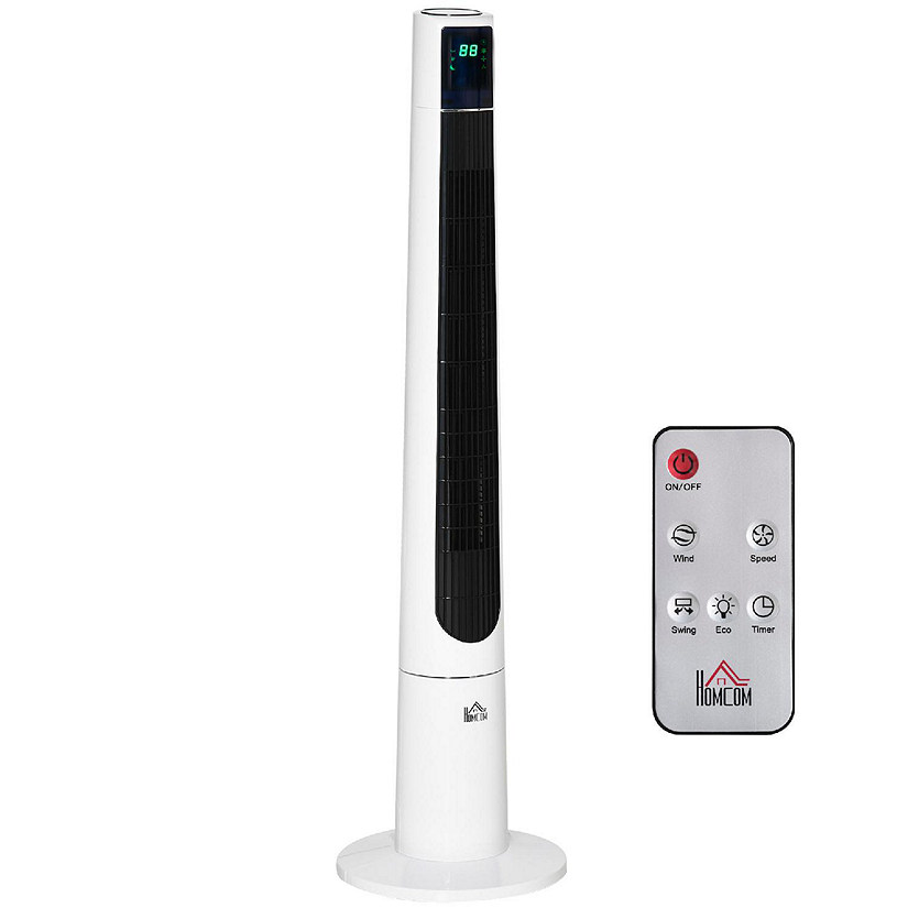 Freestanding Tower Fan Cooling with Oscillating 3 Speed 12h