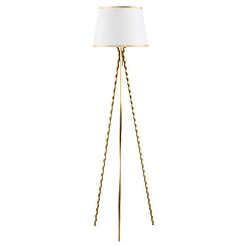 Modern Tripod Floor Lamp Free Standing Land Lamp w/ Steel Frame