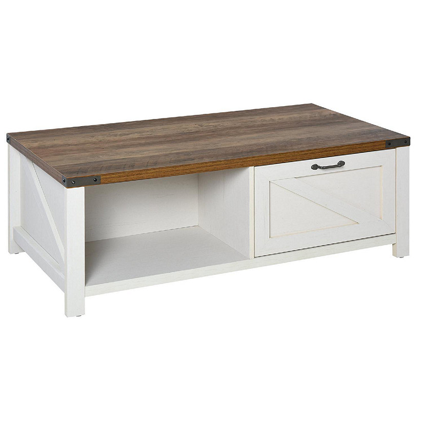 White Farmhouse Coffee Table