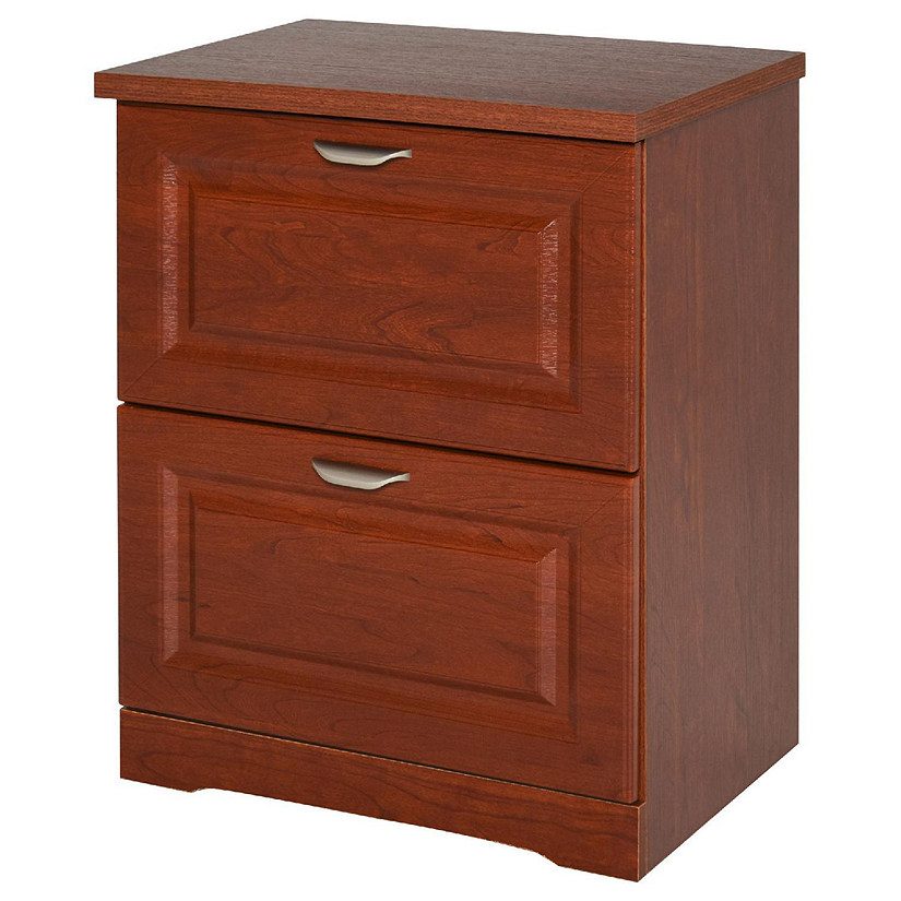 Wood 2 Drawer Lateral File Organizer with Hanging Bar