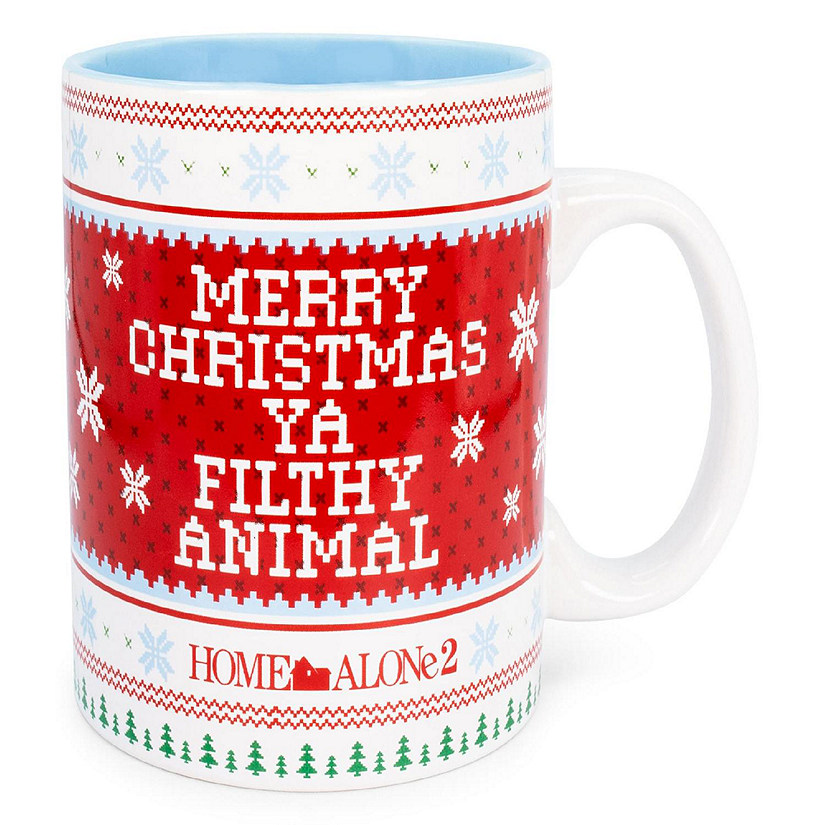 Home Alone 2 Filthy Animal Sweater Ceramic Mug  Holds 20 Ounces Image