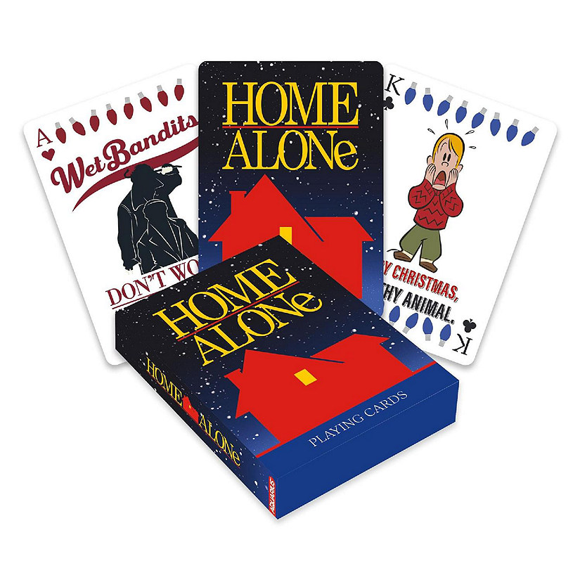 Home Alone Illustrated Playing Cards Image
