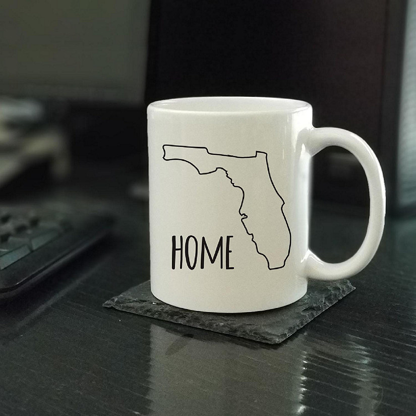 Home Florida Text Ceramic Mug Image