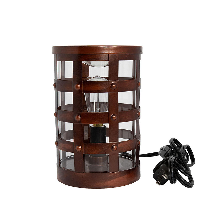 Home Fragrance Colosseum Edison Wax Melt Warmer with 40 Watt Light Bulb for Home, Office, Bedroom and Living Room Image