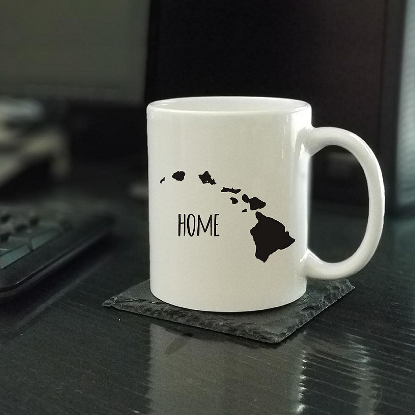 Home Hawaii Text Ceramic Mug Image