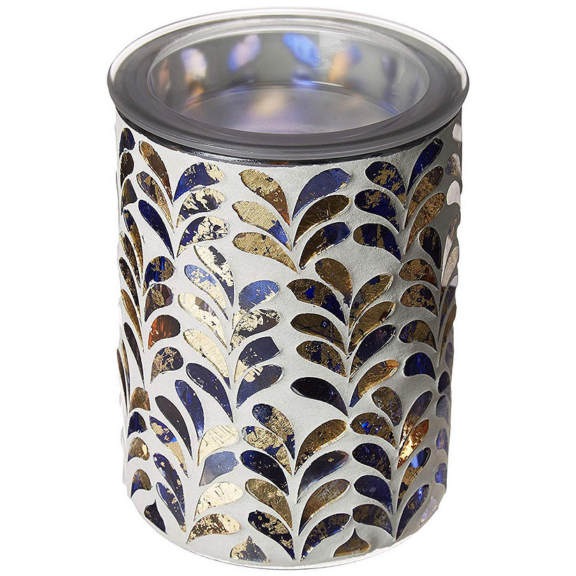 Home Indoor Decorative MOSAIC Royal Plume Full Size Wax Warmer, 31x31x7.5CM Image