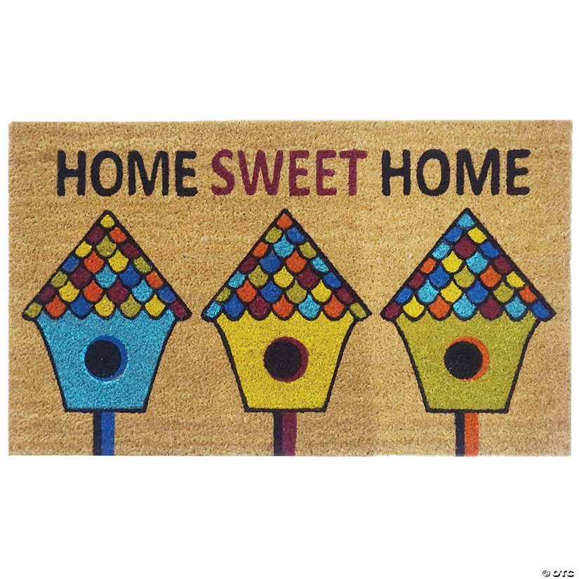 Home Sweet Home Birdhouse Coir Mat Image