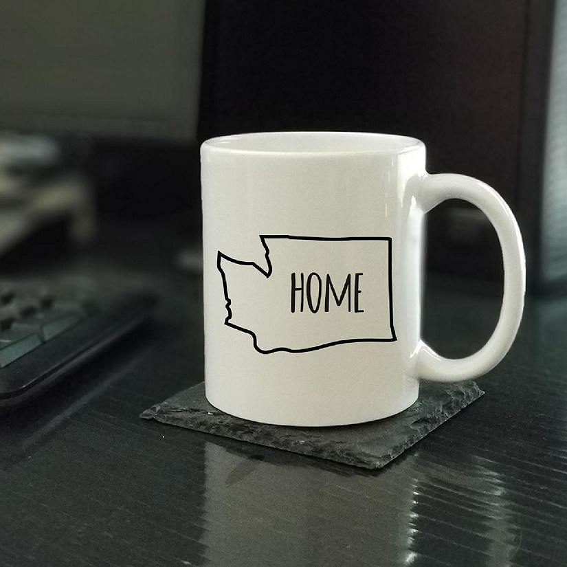 Home Washington Text Ceramic Mug Image