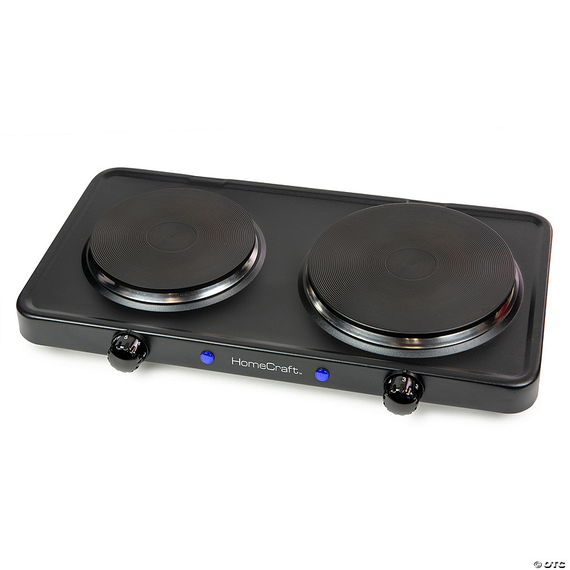 HomeCraft Double Burner Hot Plate Image
