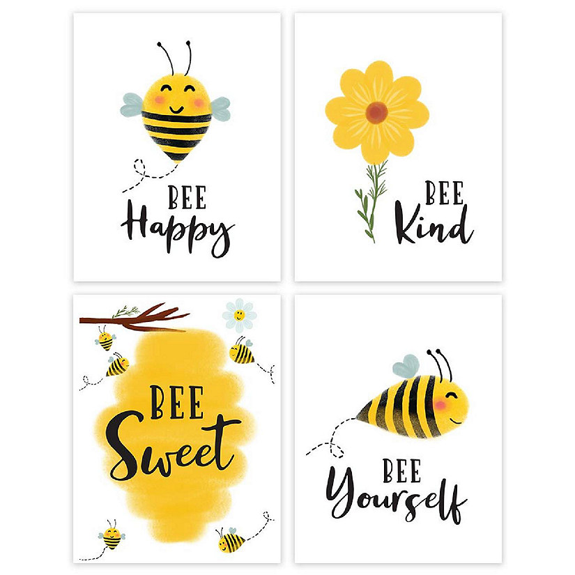 Honey Bee Bee Kind Bee 4Pack 8.5x11in Image