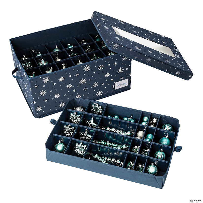 HoneyCanDo Deluxe 72pc Ornament Cube