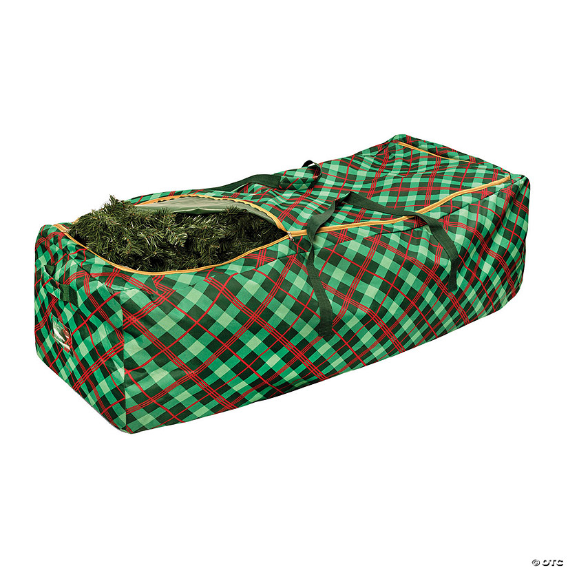 HoneyCanDo Plaid Rolling Tree Storage Bag Oriental Trading