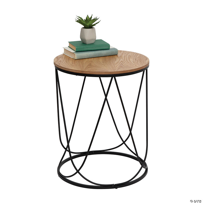 Honey Can Do Round Side Table Image