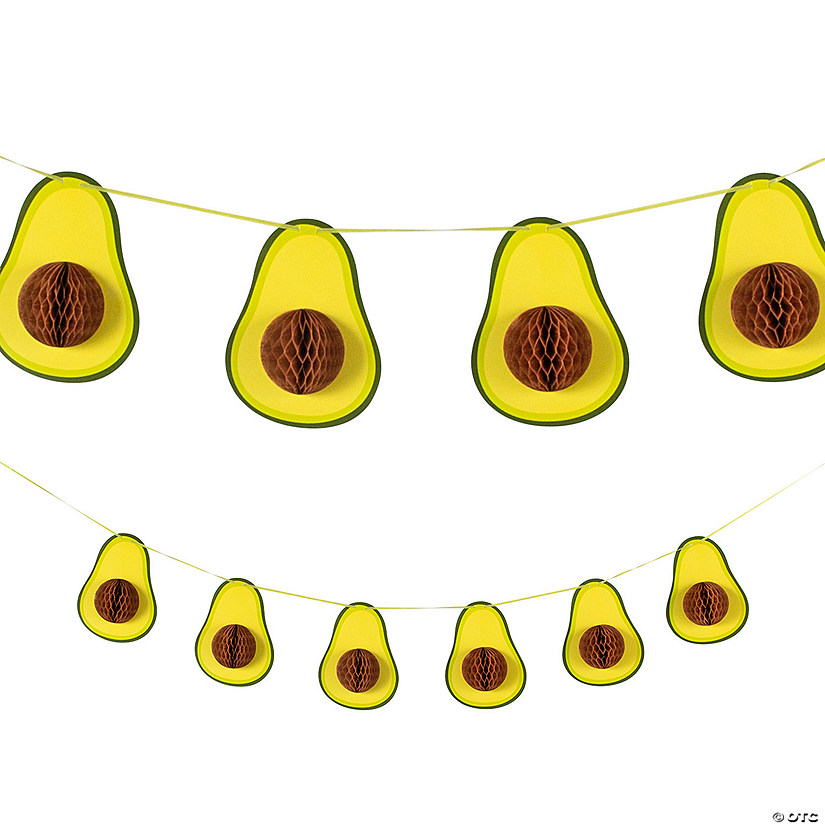 Honeycomb Avocado Garland Image