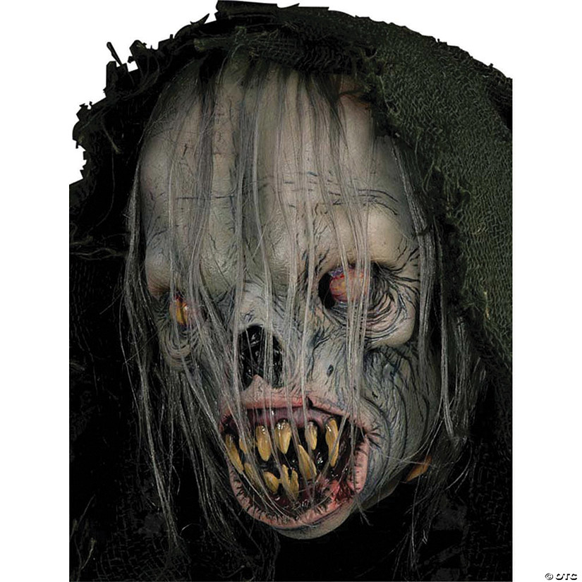 Hooded Space Imp Halloween Mask Image