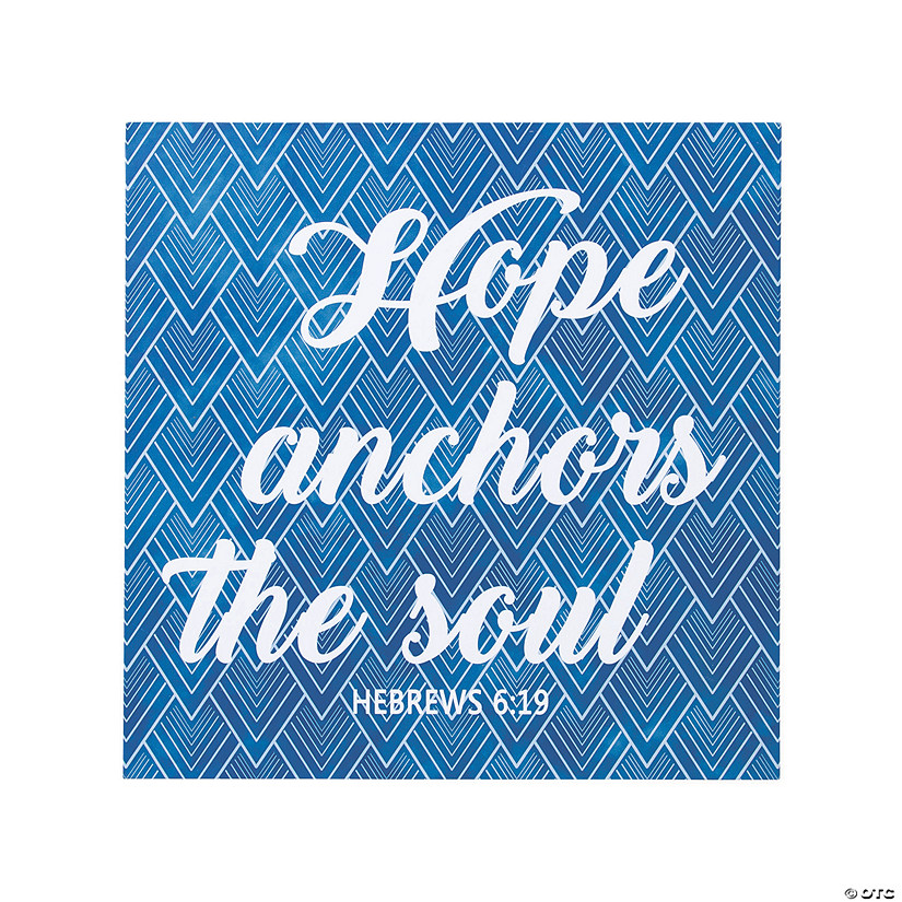 Hope Anchors the Soul Sign Image