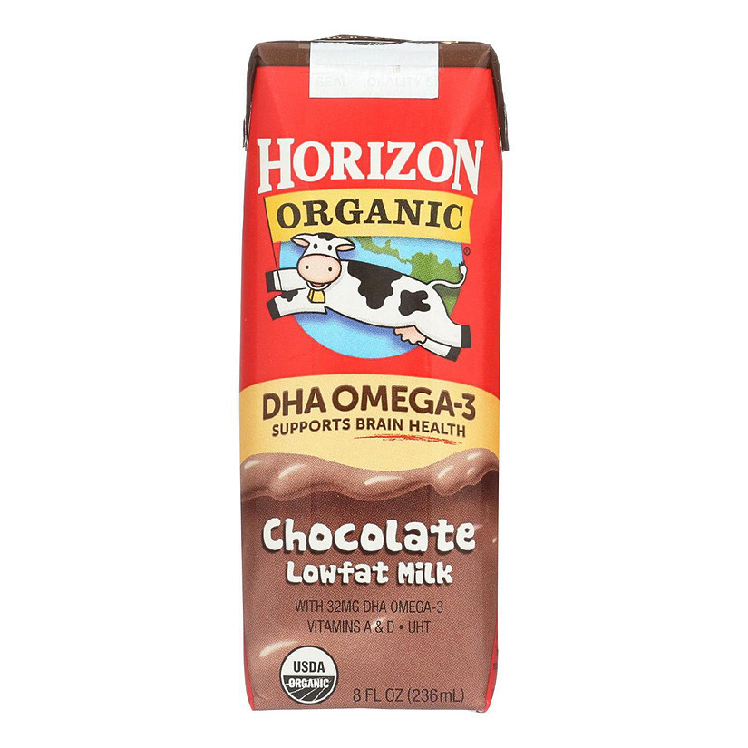 Horizon Organic Dairy - Milk Chocolate 1% Dha Asep - 1 Each-12/8 OZ Image