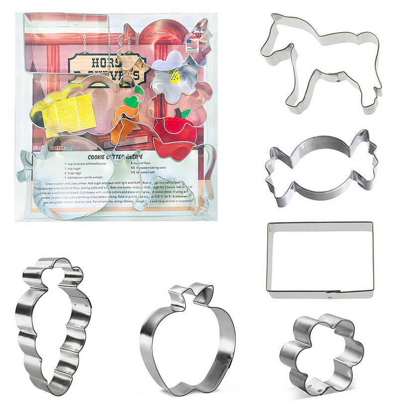 Hors D'Oeuvres Cookie Cutter Set 6 Pc L9047 Image