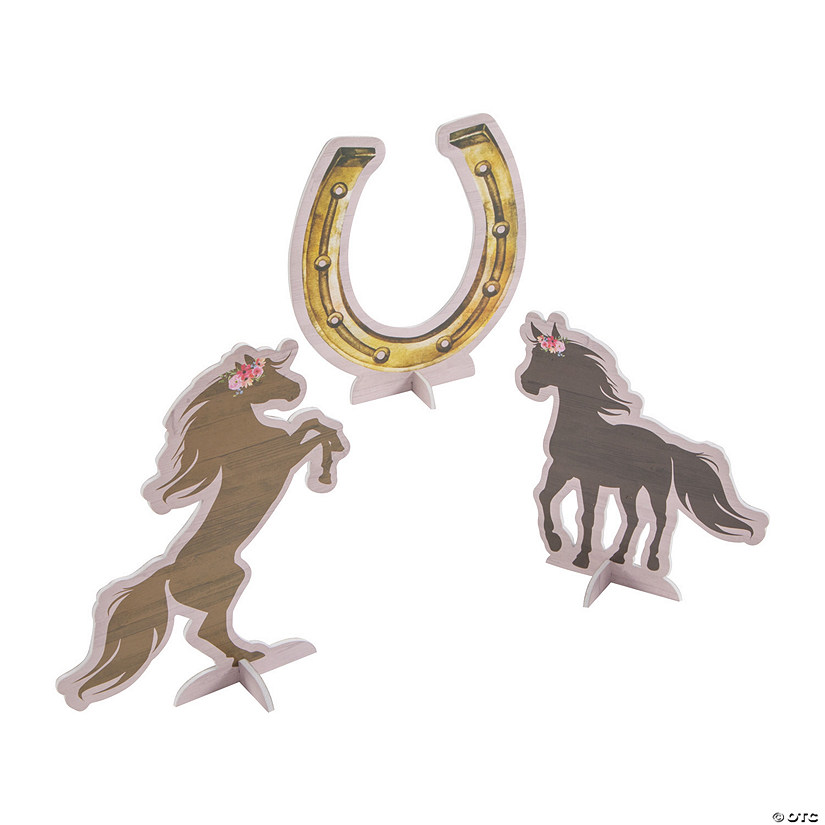 Horse Centerpieces - 3 Pc. Image