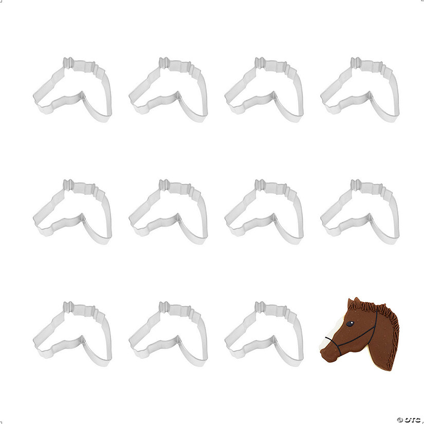 Horse Head 4.5" Cookie Cutters Image