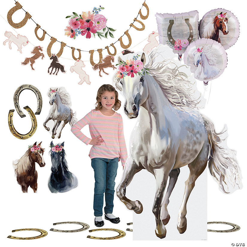 Horse Party Premium Decorating Kit - 22 Pc. Image