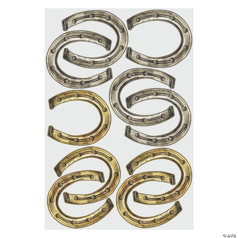 Horseshoe Floor Clings | Oriental Trading