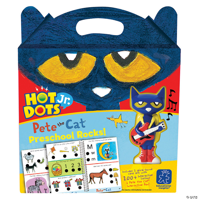 Hot Dots&#174; Jr. Pete the Cat&#174; Preschool Rocks! Set Image