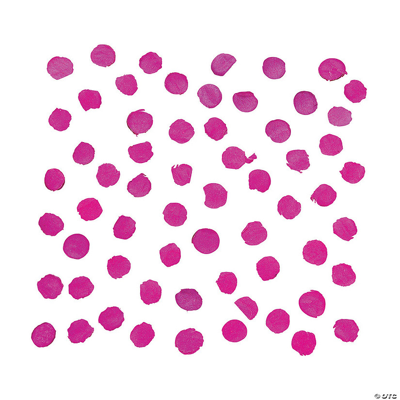 Hot Pink Confetti Image