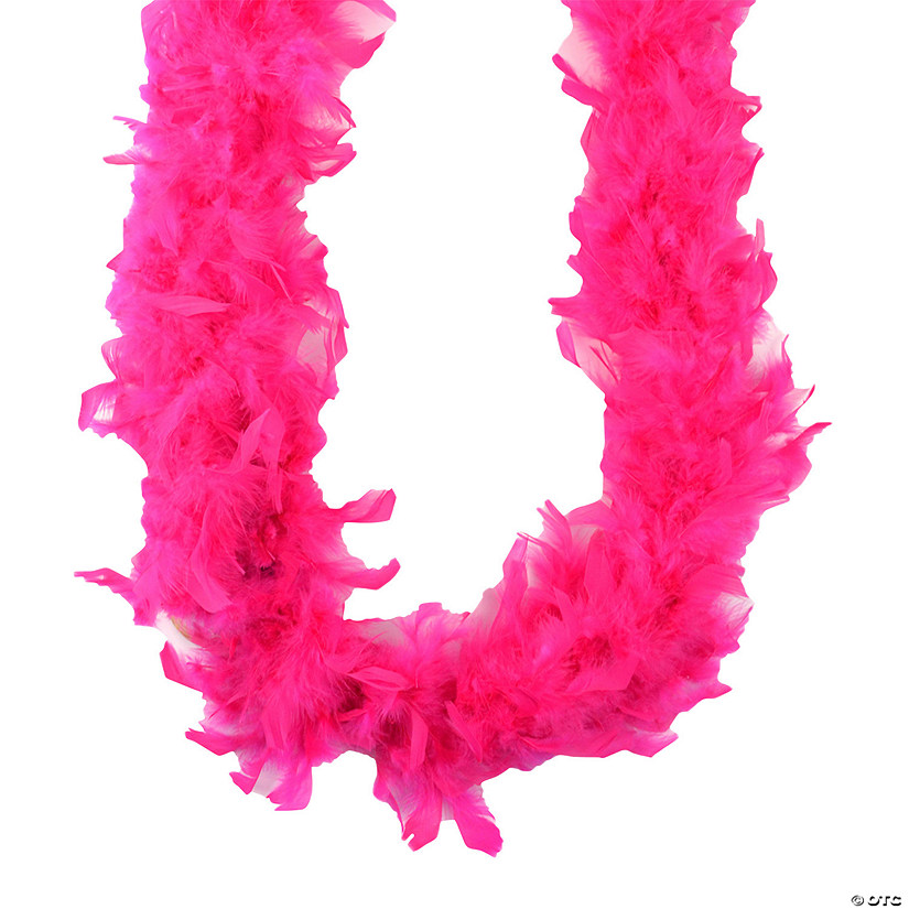 Hot Pink Ostrich Feather Boa Image