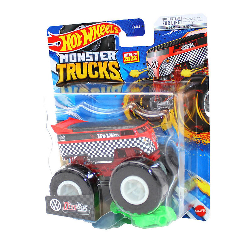Hot Wheels FYK13 Large-Scale Monster Mover Stores Twelve 1:64 Scale Trucks