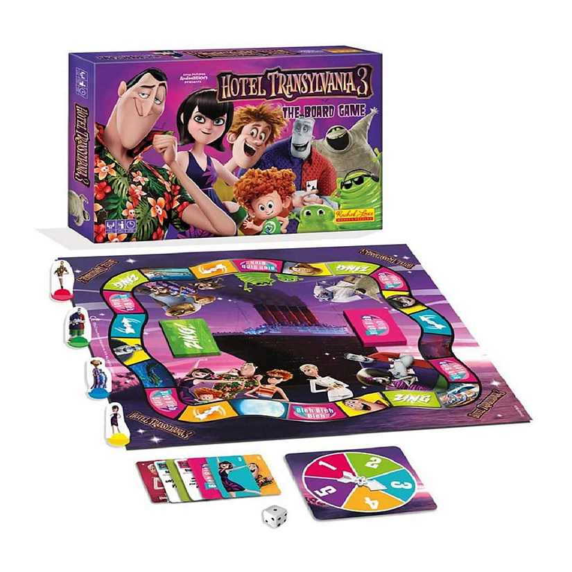 Hotel Transylvania 3 Family Board Game  For 2-4 Players Image