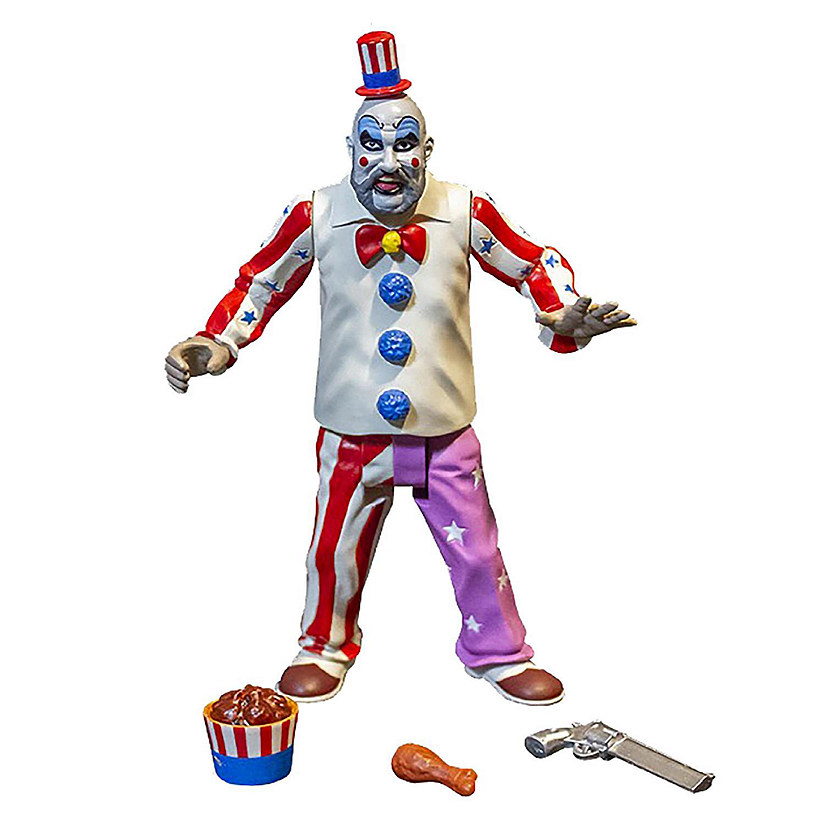 House of 1000 Corpses Captain Spaulding 5-Inch Scale Action Figure Image