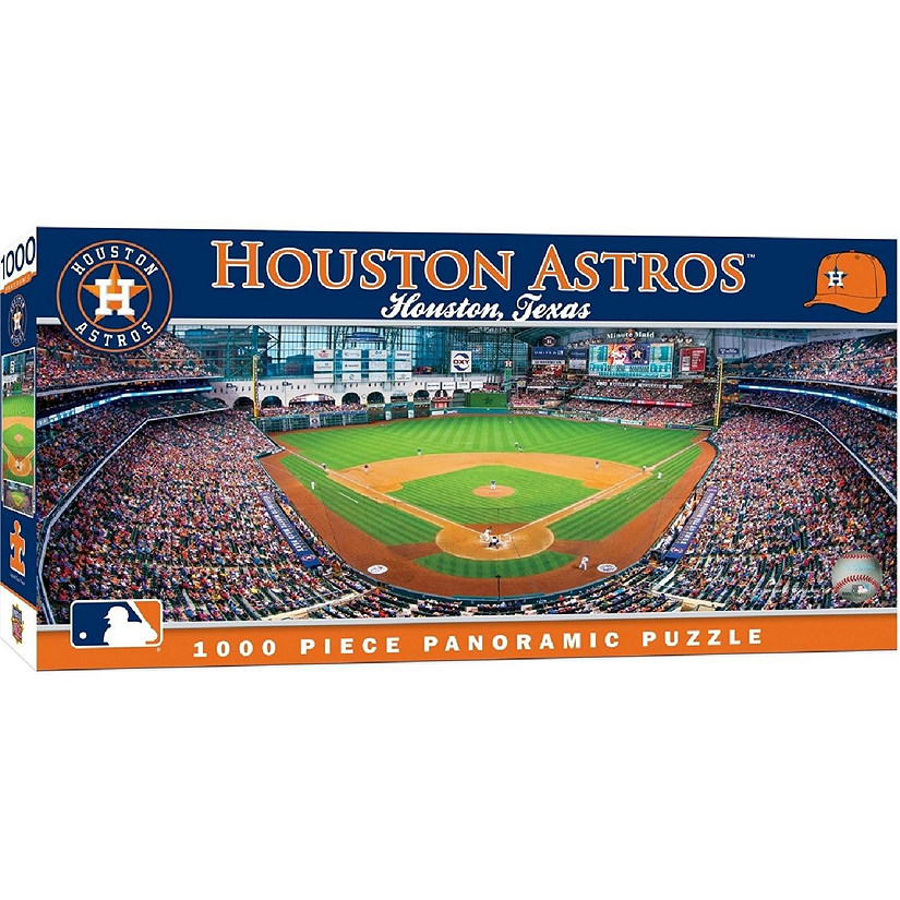 Houston Astros - 1000 Piece Panoramic Jigsaw Puzzle Image