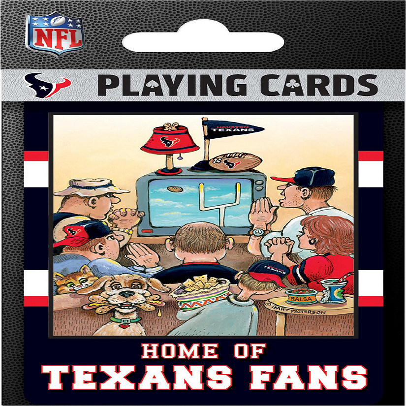 Houston Texans Fan Deck Playing Cards - 54 Card Deck Image