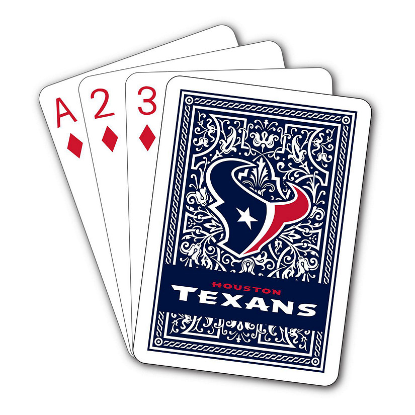 Houston Texans NFL Team Playing Cards Image