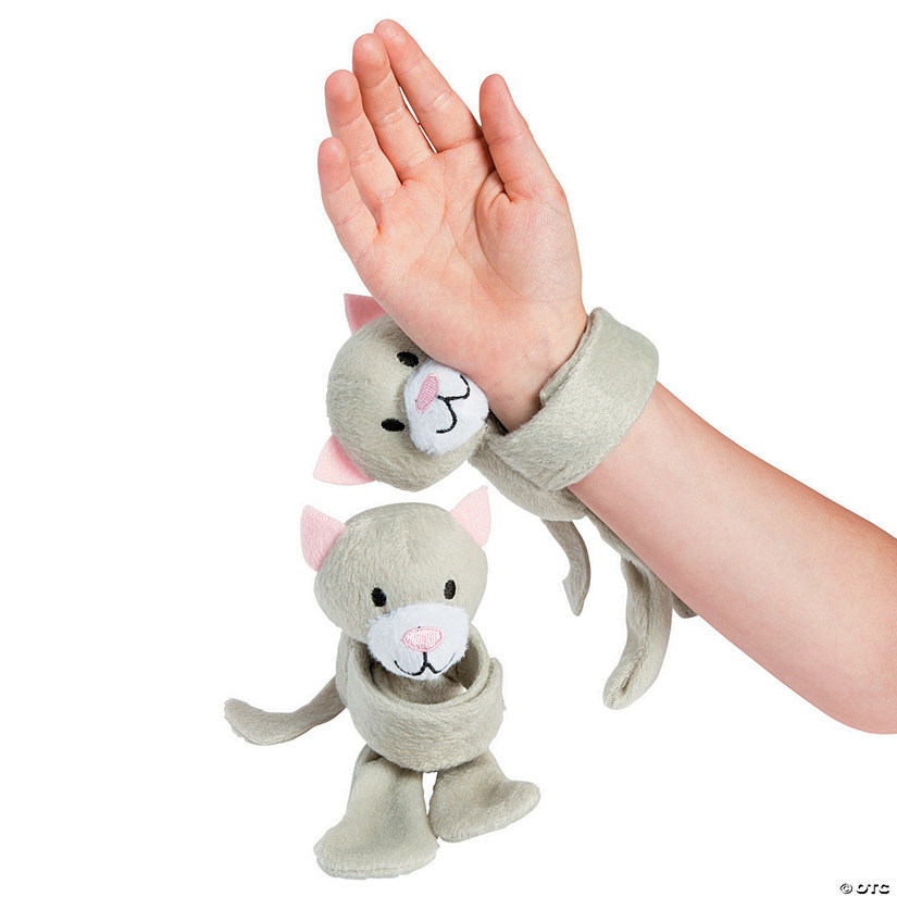 stuffed animal slap bracelets