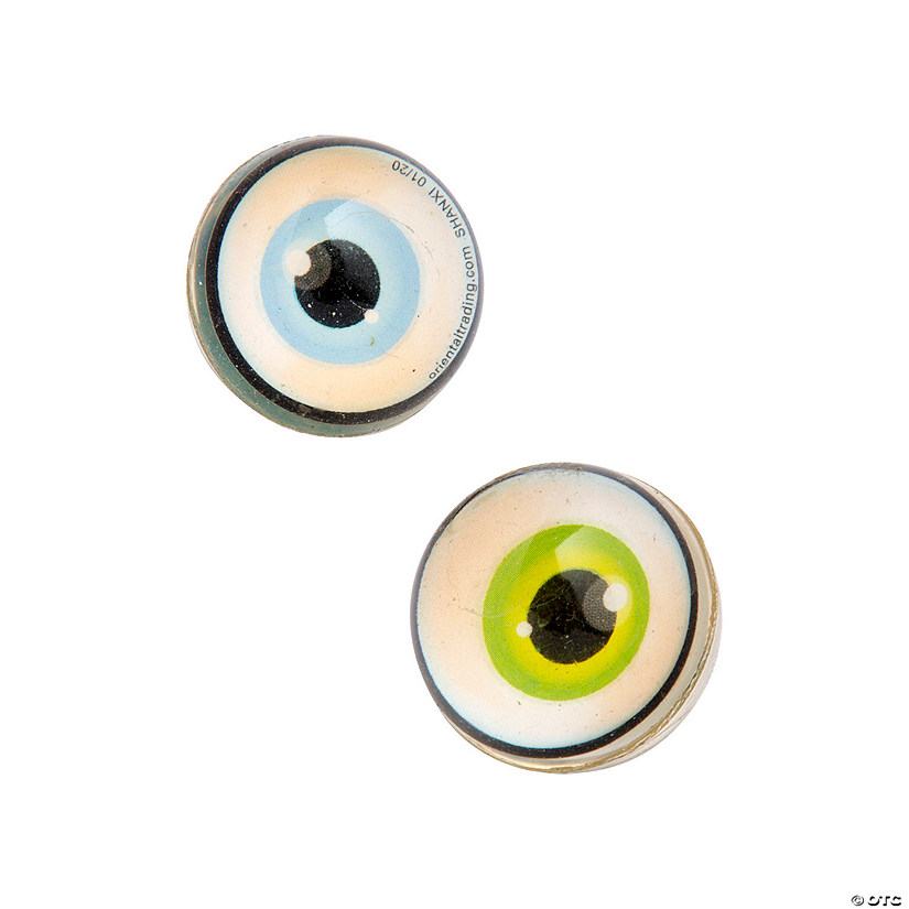 Human Eyeball Bouncy Ball Oriental Trading